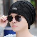 Black Woolen Winter Cap For Men - Cap For Men.