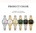 CURREN 9094 Simple Round Dial Fashion Dress Quartz Watches for Ladies With Stainless Steel. 