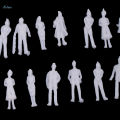 Set Of 20 1: 100 Scale Model Human Figures Small Human. 