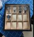 12 Slot wooden watch Box - Contains enduring appeal and value - Creative & Luxury design. 