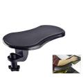 【happy one】Rotating Computer Arm Rest Pad, Ergonomic Adjustable PC Wrist Rest Extender, Desk Attachable Mouse Pad Health Care A.