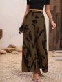 2024 Fashion Print Casual Wide Leg Pant for Women's Trousers Spring Summer High Waist Slim Simple New in Female Pants Pantalon. 
