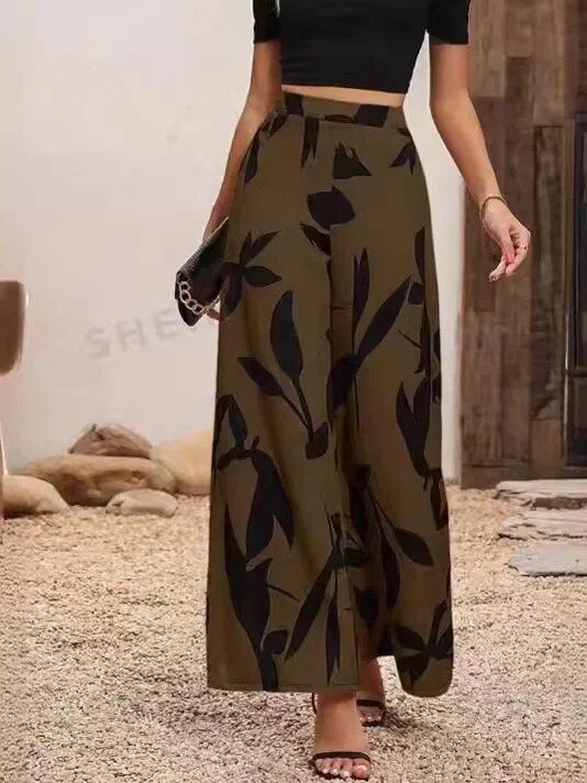 2024%20Fashion%20Print%20Casual%20Wide%20Leg%20Pant%20for%20Women's%20Trousers%20Spring%20Summer%20High%20Waist%20Slim%20Simple%20New%20in%20Female%20Pants%20Pantalon%20-%20Image%202