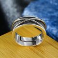Retro Time Space Goku Black Ring Punk Gothic Open Ring For Men Handmade Unisex Designer Jewelry Accessories Anime Lovers Gift.
