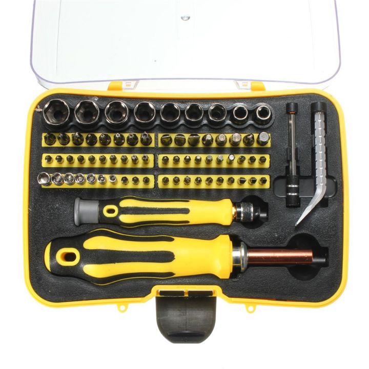 58 in 1 Household multi-function Repair Tool Kit Screwdriver Set for Computer Laptop PC