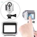 Action Camera Waterproof Case Easy to Install Camera Accessories 60M for.