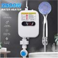 Electric Thankless Instant Hot Water Heater 3 Seconds Instant Heating 3500W Bathroom Faucet Tap Heating US Plug 110V.