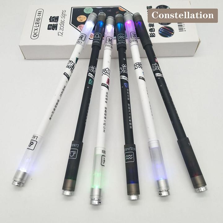 Spinning Pen Rotating Gaming Ballpoint Luminous Pen for Beginner Rotating