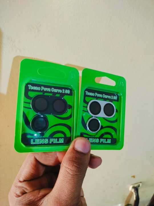 For Tecno Pova Curve 2 Camera Ring Lens Protector Rings Aluminium Tempered Glass Scratch Resistant