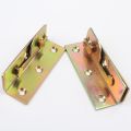 NXFDSIOZ Bed Rail Bracket - Bed Rail Fittings - Heavy Duty Non-Mortise - Set of 8 (Screws Included). 