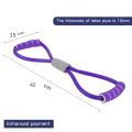 8 Word Chest Expander Rope Resistance Bands Yoga Fitness Resistance Workout Muscle For Exercise Fitness Rubber Elastic Bands. 