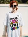 BTS Tshirt - Girl Loves K-Pop- Bangtan t shirt for Women in Bangladesh By Kiniso. 