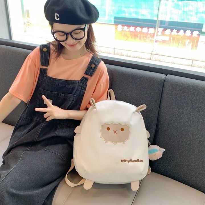 Kawaii%20Kids%20School%20Bag%20Cute%20Strawberry%20Embroidery%20Student%20Mochila%20Dots%20Multi-Pocket%20Nylon%20Fashion%20College%20for%20Teenager%20Girl%20-%20Image%206