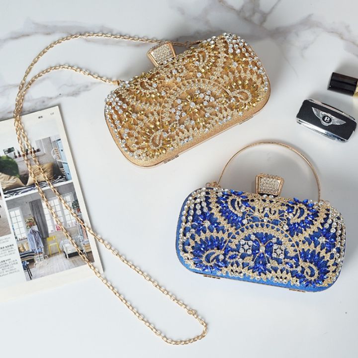 Mini%20Silver%20Bag%20Women's%20Tendance%202023%20Luxury%20Handbag%20Crystal%20Wedding%20Clutch%20Bags%20for%20Bride%20Diamond%20Mobile%20Phones%20Shoulder%20Purse%20-%20Image%204