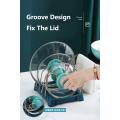 Kitchen Shelves Cutting Board Rack Chopping Board Rack Pot Lid Storage Rack Drain Rack Pan Rack Removable with Portability. 