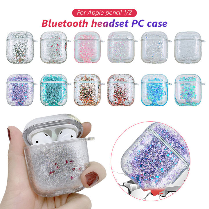 Bling%20Quicksand%20Case%20Compatible%20For%20Airpods%201/2/3%20Pro%20Wireless%20Bluetooth-compatible%20Headset%20Protective%20Cover%20-%20Image%208