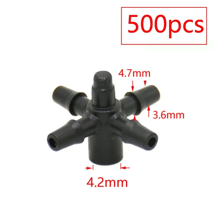 2L%204L%208L%20Pressure%20Compensating%20Dripper%202/4-way%20Arrow%20Dropper%20Connector%20Cross%20Water%20Splitter%20For%20Arrow%20Drip%20System%20Emitter%20-%20Image%204