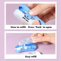 1pcs Plus Norino Pod Glue Tape 6mm*10m Japanese Special Edition Roll Type Double Side Adhesive for Photo Diary School A6963. 