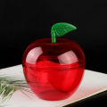 Individual 20PCS Wedding Party Preference Apple Container Toy Filled Plastic Apple Shaped Candy Box Birthday/Wedding Decoration.