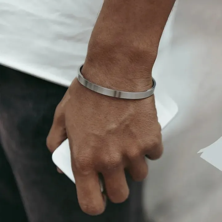 Stainless%20Steel%20Cuff%20Bangles%20Bracelets%20for%20Men%20-%20Image%203
