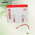 Oneplus 13 13R 12 12R Nord 5 4 3 2 2T CE 3 4 Lite 11R 9RT 8T Ace5 Pro Usb Type C To 3 5MM Headphone Jack Adapter Audio Aux Cable. 