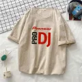 Pioneer Pro Dj Washed Cotton T Shirt Streetwear Short Sleeve Tshirts Men Women Summer Clothing T-shirt Tees Tops. 