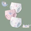 Summer thin children's briefs cotton antibacterial little girl shorts medium and big children baby girls inside. 