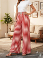 Cotton Viscose Loose Fit Flared Wide Palazzo Plazo Pants for Women. 