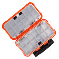 Fishing Tackle Box, Bait Storage Case Multi Compartments for Outdoor Activity. 