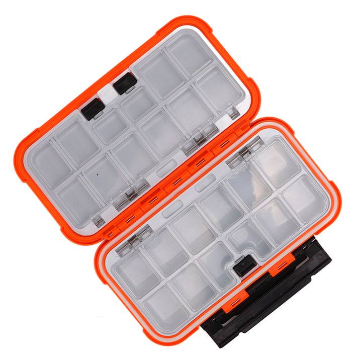 Fishing Tackle Box, Bait Storage Case Multi Compartments for Outdoor Activity