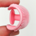 Silicone Shampoo Brush for Baby Infant Bathing Soft Silicone Boys Kids Shower Brush Head Hair Washing Massage Brushes Wipe Comb. 