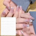 Self-Adhesive Sparkling Star Moon Nail Stickers Y2K Heart Butterfly Nail Decals Geometric Manicure Decor Accessories. 