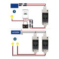 PV Disconnect Switch IP65 Waterproof DC Circuit Breaker DC12-400V AC90-400V Pa66 Housing Plug and Play for Photovoltaic System. 