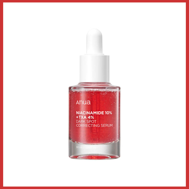 Anua Niacinamide 10% + TXA 4% Dark Spot Correcting | Niacinamide 10% + TXA 4% | Peach 70 Niacin | Birch 70 Moisture Boosting  |  Heartleaf 80% Moisture Soothing Ampoule Serum | 30ml