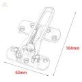 Door Lock Swing Bar Security Anti Pick Gate latches for Window Bedroom Fence.