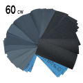 Applied Wet Dry Sandpaper 60 Grit Abrasive Waterproof Sanding Sander Paper Sheets. 