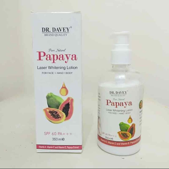 Dr. Davey Papaya Laser Whitening Lotion