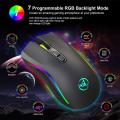 One Handed Keyboard One-Handed Mechanical Gaming Keyboard/mouse RGB LED Backlit Portable Mini Gaming Keypad/mice for LOL/PUBG/Wow/Dota/OW/Fps Game.