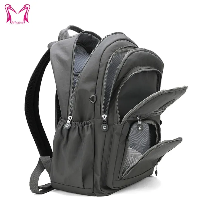 Mindesa%20High%20Quality%20Men%20And%20Women%20Portability%20Nylon%20Fashion%20Leisure%20Backpack%20School%20Bag%20Should%20Bag%20Lightweight%20Waterproof%208646%20-%20Image%202