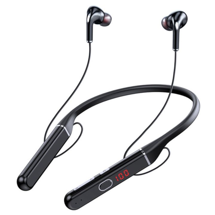 NAMUNY 100 Hours Bluetooth Earphones Stereo Wireless Bluetooth Headphones Neckband Noise Cancelling Sports Running Headset,S650