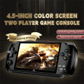 X6 Handheld Game Consoles 4.5-inch High-definition Screen Built-in 10000 Games Retro Game Console Audio Player Support TF Card.