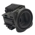 Air Suspension Compressor Cylinder Black Metal Accessories with Piston Ring for 4L0698007 7L0698007. 
