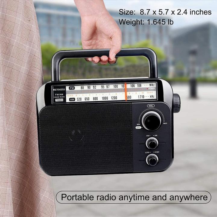 Retekess%20TR604%20AM%20FM%20Portable%20Radio%20with%20Best%20Reception%20AC%20220V%20Powered%20with%20Clear%20Dial%20and%20Large%20Knob%20for%20Home(Black)%20-%20Image%206