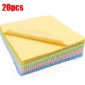 20Pcs High-quality Microfiber Glasses Cleaning Cloth Lens Glasses Cleaner Mobile Phone Screen Cleaning Wipes Eyewear Accessories. 