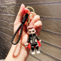 New creative Avenger, Spider-Man, Iron Man keychain, cartoon bag, pendant, children's personality keychain ring.