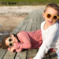 OQ BOGA 10 Colors Round Frame Anti UV Kids Sunglasses Children Outdoor Eye Protection Full Rim Sun Glasses. 