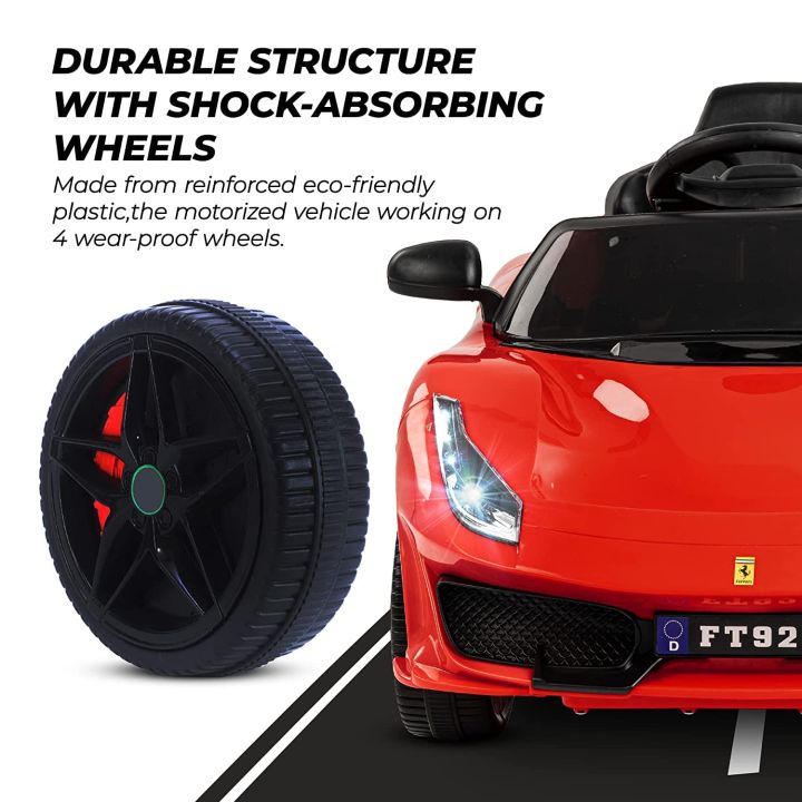 GoodLuck%20Baybee%20Electric%20Ride%20on%20Car%20for%20Kids%20with%20Rechargeable%20Battery,Music,Lights%20Baby%20Toy%20Car%20with%20R/C%20Jeep%20Racing%20Car%20Battery%20Operated%20Ride%20on%20Motor%20Car%20for%20Kids%20(Ferra%20Red)%20-%20Image%203