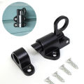 Spring Loaded Window Door Bolt Gate Security Pull Ring Spring Bounce Door Bolt Automatic Latch Bolt Gate Lock Hook Self-Closing 1Set. 