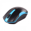 A4 Tech G3-200/200N Black & Blue Wireless Mouse.
