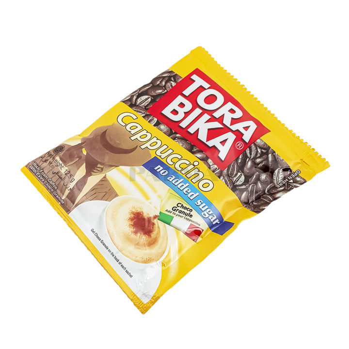 TORA%20BIKA%20CAPPUCCINO%20NO%20ADDED%20SUGAR%20COFFEE%20MIX%20(INDONESIA)%20-%2020%20SACHETS%20250GM%20-%20Image%203